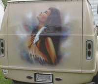 INDIAN GIRL VAN