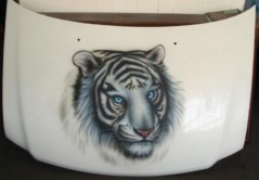 WHITE TIGER HOOD